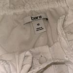 Bar III NWT Size 12 White Eyelet Crop Top Photo 7