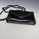 Simply Vera Wang Mirrored Wallet Clutch Purse Chain‎ Crossbody Bag Purple Photo 1