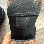 Sandro  Black Leather Loafers with Silver Gromets 40EU/9.5US Photo 8