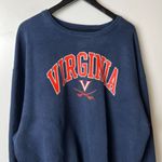 Vintage Y2K University of Virginia Navy Blue Crewneck Sweatshirt Classic Perfect Size undefined Photo 9