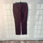 Soft Surroundings Purple Stretchy Ponte Knit Jersey Pull on pants Size Small Photo 3