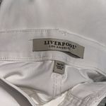 Liverpool NWT  X Nordstrom LM2367WK Bright White Gia Glider  Jeans Photo 6