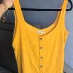 ASOS Mustard Yellow Button Down Top - Size M Photo 2