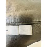 Alexander Wang  Black 100% Lambskin Leather Adjustable Strap Crop Top sz XS Photo 4