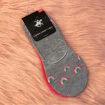 Beverly Hills Polo Club Rainbows & Solid Pink Fashion Liners 2 Pack Socks Photo 0