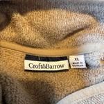 Croft & Barrow  Vest Size XL Cozy Fleece Knit Beige Soft Lightweight Year round Photo 2