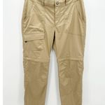 Columbia Omni-Shield Repellent Khaki Tan Zip Off Outdoor Pants Women's Size 10 Photo 5