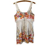 Free People Women’s Sz 4 Big Bang Mini Dress Sleeveless Tribal Metallic Photo 7