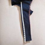 Zara Basic Navy Blue Skinny Stretch Jeans with Side Stripes Size 4 Photo 6