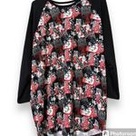 LuLaRoe  women’s size 3XL randy poisoned apple queen of hearts spade hearts black Photo 8