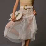 Anthropologie Second Skin By RD Style Shimmer Bodysuit, Size M Photo 3