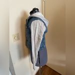Wax Jeans Women's Juniors Hoodie Denim Jacket Size M Photo 4