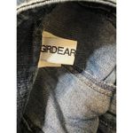 Girdear Straight Leg Jeans Faux Flap Front Pockets 2 Buttons Size 5 Blue Photo 5