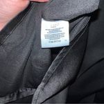 Brandy Melville John Galt Women's Black Long Sleeve Button Down Satin Top Photo 4