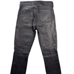 L'Agence L´AGENCE Mid Rise Coated Skinny Jeans Black Size 26 Split Ankle Photo 11