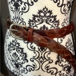 Hollister Braided Brown Leather Belt Photo 6