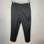 Harvé Benard Harve Benard Gray Pinstripe Wool Lined Trousers Sz 10 31" waist Photo 1