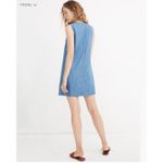 Madewell Denim Button-Front Sleeveless Easy Dress in Haslett Wash Size S Photo 2