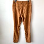 Good American Good‎ American Faux Suede Good Waist Pants Tobacco Brown 15 Photo 6