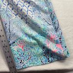 Lilly Pulitzer  Jumpsuit Wide Leg Sleeveless‎ Blue White Size 10 Photo 6