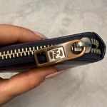 Marc Jacobs  Navy Blue Zip Around Wallet Photo 4