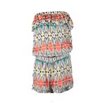 Arden B . Southwestern Sleeveless Romper Multicolor Size Small Photo 3