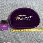 Rebel Revolt Replacement Bags for Cheer Shoes Purple Velour NEW Two Sizes Photo 1