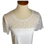 Lulus Lace Shift Dress With Back Button Closure Photo 4