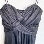 B Darlin Black Gray Sparkly Tank Top Mini Dress Photo 1