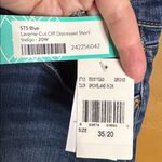 sts blue NWT  Aubrey Mid Rise Indigo Blue Denim Shorts Size 20W Photo 2