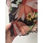 Bailey Rose Floral Print Maxi Skirt And Short‎ Sleeve Shirt Set Hippie Boho Photo 4