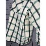 ZARA  Shacket Jacket Green Plaid Overshirt Button Front Shirt XS Extra‎ Small Photo 7