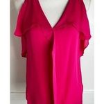 Kobi Halperin • NWT Magenta Pink Laurell Cold Shoulder Blouse Photo 0