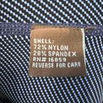 J. McLaughlin  Halle Reversible Skirt Navy Scuba Preppy Resort Coastal Size S Photo 8