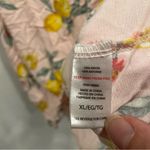 Flora Nikrooz Cute pink sleeveless top tie straps lemons flora Photo 3