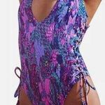 Victoria's Secret Victoria Secrets “Secret Smocked” one piece swimsuit size Small Photo 0