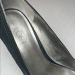 Loft  Black Peep-Toe Heels Photo 1