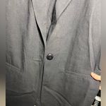 Vintage Sag Harbor Black Blazer with Single Button Size 10P Photo 3