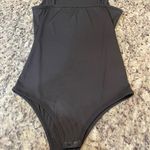 Elegant Black Bodysuit for Women Gray Size L Photo 0