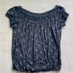 American Eagle Bubble Hem Shirt Photo 2
