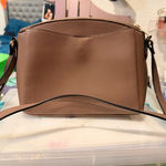 A New Day Women's Dome Crossbody Bag Dark Taupe Medium Casual Photo 0