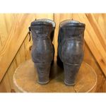 Natural Soul SOUL Naturalizer Women's Haley Ankle Boot, Brown Nubuck, Size 8.5M Wedge Zip Up Photo 3