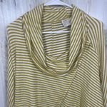 Anthropologie Saturday Sunday Cowl Neck Oversized Striped Sweater sz L Cozy Soft Size L Photo 3