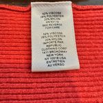 Catherine Malandrino Ribbed Puff Sleeve Wrap Knit Top S/P Photo 4