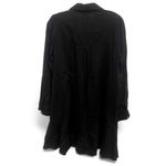 Cynthia Rowley linen blend midi shirt dress with flare size large Photo 1