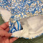 Floral Blue and Yellow Bikini Set Size L Photo 1