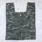 Maurice's  High Rise Green Camo Skinny Jeans Medium Regular Photo 0