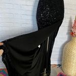 Boutique NWT Black Sequin Skirt Photo 4