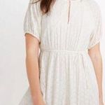 Madewell NWT Eyelet Tassel-Tie Mini Dress Lighthouse White AL321 Size 8 Photo 0