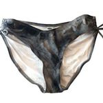 Old Navy Bikini Bottom Cinch String Ties Hipster Tie Dye Gray S Photo 0